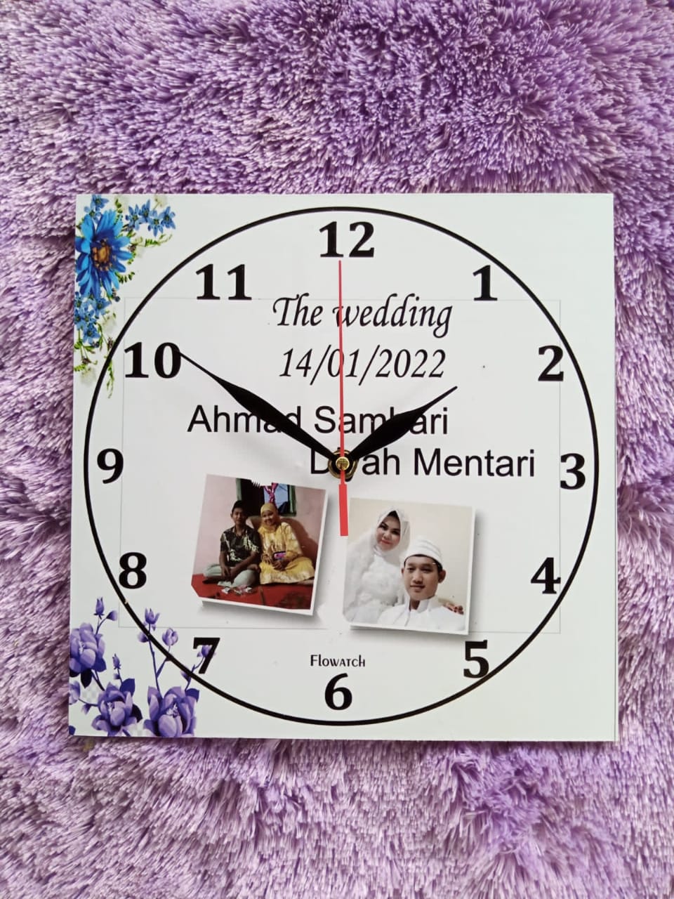 Buat Jam Dinding Custom Satuan, Puluhan atau Ribuan, Bebas Desain ...